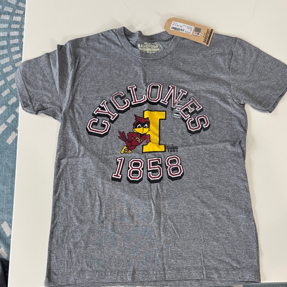 Cyclones Graphic Gray Women's Tee